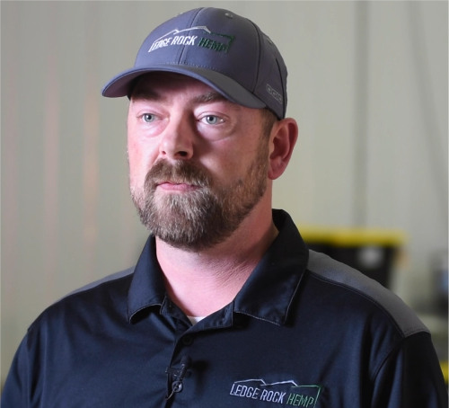 Brad Hansen, Ledge Rock Hemp LLC Brand Hansen headshot